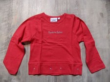 BARBARA FARBER schönes Langarmshirt  rot Gr. 92 w. NEU ST817