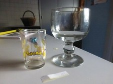 ancien GRAND VERRE LOUIS