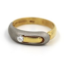 Anneau Alliance Solitaire En