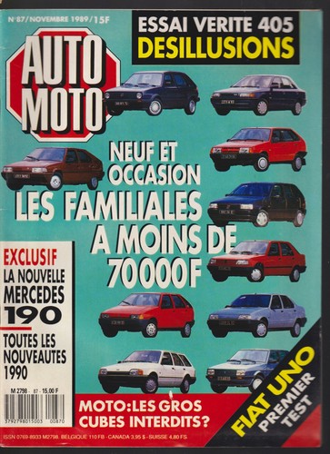 Auto moto essai 405 - auto-moto,