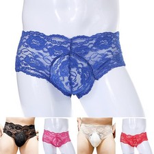 Slip homme jacquard - , dentelle