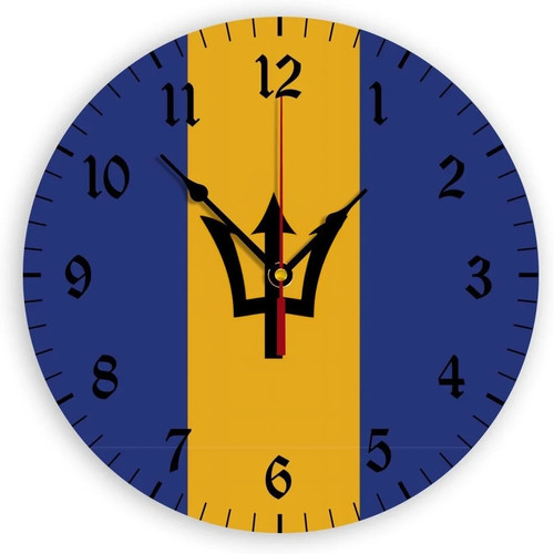 Horloge murale drapeau la - horloge,