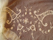 bande tulle de coton très fin