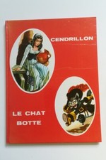 Livre ancien, Cendrillon et Chat botté, 60's