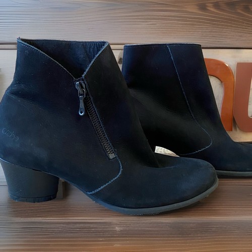 Arche leather suede bootie - suede,