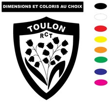 Sticker autocollant toulon - autocollant, rc