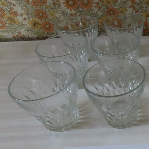 Lot verres transparents - de,