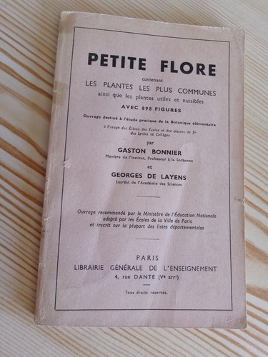 Petite flore les plantes - ,petite,