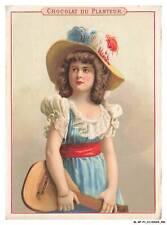 BL-BFP1-0179-CHROMOS - CHOCOLAT DU PLANTEUR - Fillette tenant une guitare