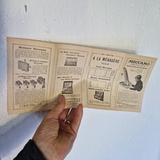 MECCANO 1916  "une boite pour