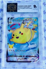 Carte Gradée FLYING PIKACHU (PIKA VOLANT) VMAX 25th Célébrations (007/025) 2021 