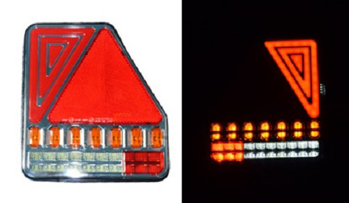 Feux arrière led triangle - 2x,