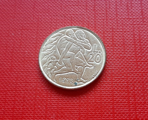Pièce saint marin 20 lire - ,,