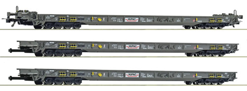 Roco set wagons surbaissés - 3,