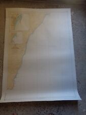 CARTE MARINE De Mesa de Roldan a isla de Los Terreros  1969  Garrucha