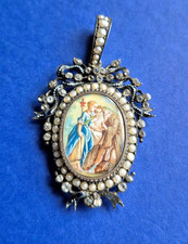 Rare Pendentif Médaillon