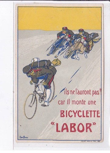 Publicite bicyclette labor - publicite,