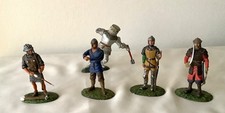 5 petits soldats du Moyen Age