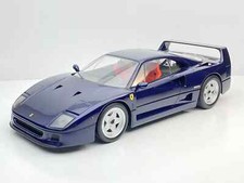 FERRARI F40 1987 BLUE METALLIC