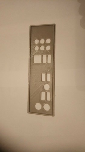 Shield plaque arriere en - i/o,