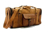 Sac de voyage en cuir