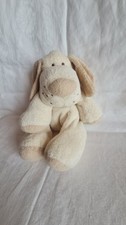 Doudou Peluche Chien Écru