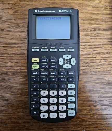 Texas instruments calculatrice - texas,