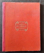 Cahier d'écolière manuscrit