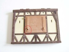 PLAYMOBIL (L3154) MOYEN-AGE - Mur Colombage Boulangerie du Château 3441 Vintage