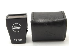 [Top COMME NEUF dans son étui] Viseur Leica 21 mm 12008 noir du JAPON