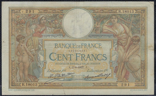 France 100 francs - france,