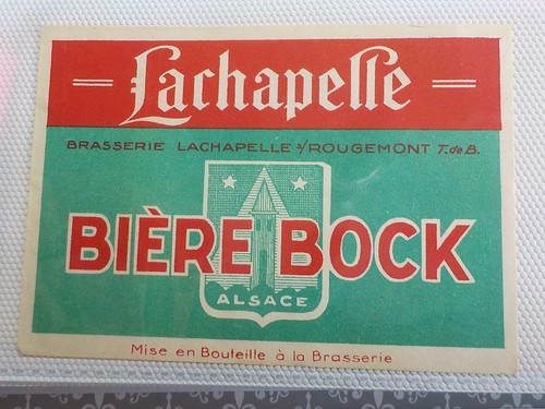 Etiquette biere bock - ,
