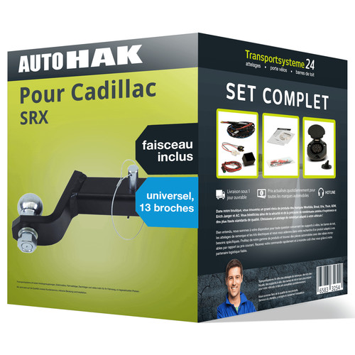 Attelage pour cadillac - pour, 09-