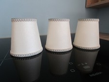 3 PETITS ABAT JOUR ANCIENS A