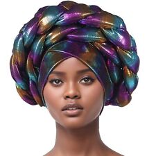 Tresse Cravate De Africaine De Tête Bonnet Chapeau De Fête De Mariage Nigérian