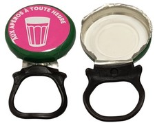 France Capsule Bière Beer Cap type à dégoupiller Tourtel Twist aux apéros à tout