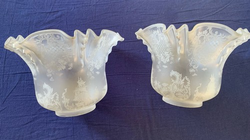Rare paire grande tulipe - rare, de