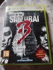 Jeu Way Of The Samurai 3 Pour Xbox 360 jaquette Anglaise, Version Pal, 2 Cd