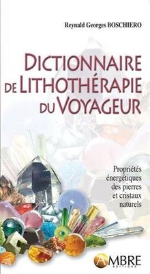 Dictionnaire lithothérapie - de,
