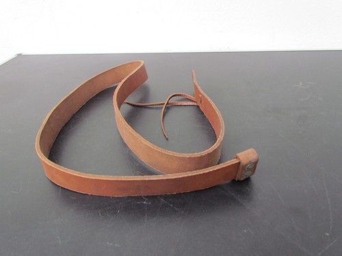 Bretelle cuir fusil lee - cuir,