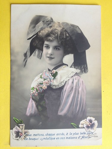 Cpa alsace allemagne couleur - cpa,