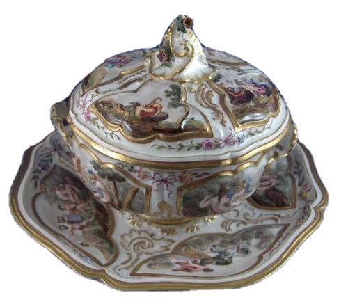 Terrine tureen porcelaine - tureen,