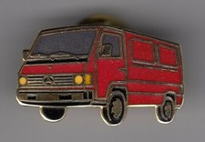 RARE PINS PIN'S .. CAMION TRUCK WAGEN MERCEDES BENZ UTILITAIRE SPRINTER RED ~EL