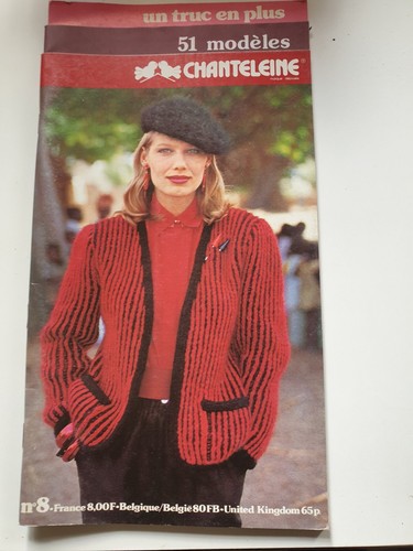 Livre tricot chanteleine - livre,