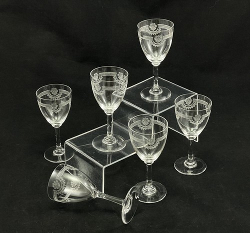 Verres vin saint - vin, louis