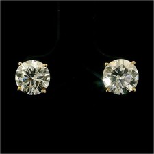 14k Yellow Gold Lab Grown