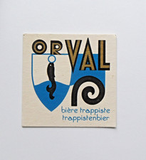 Sous bock  bière Orval bière trappiste trappistenbier