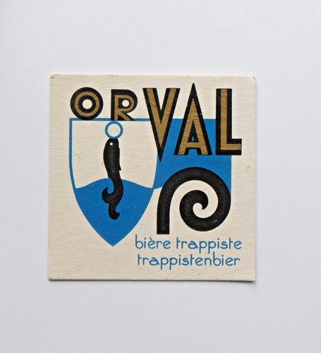 Sous bock bière orval - ,