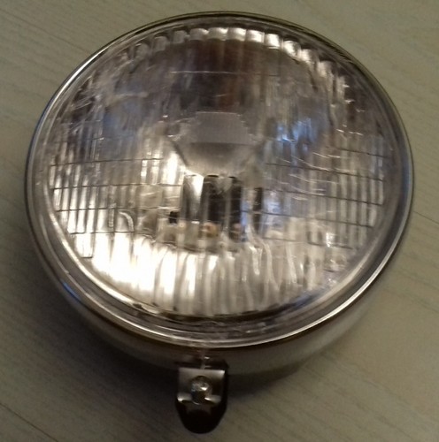 Phare 145mm noir mobylette - phare,