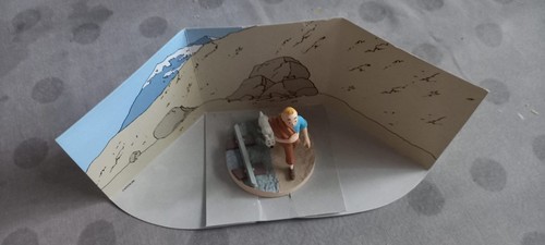 Figurine tintin milou - tintin,
